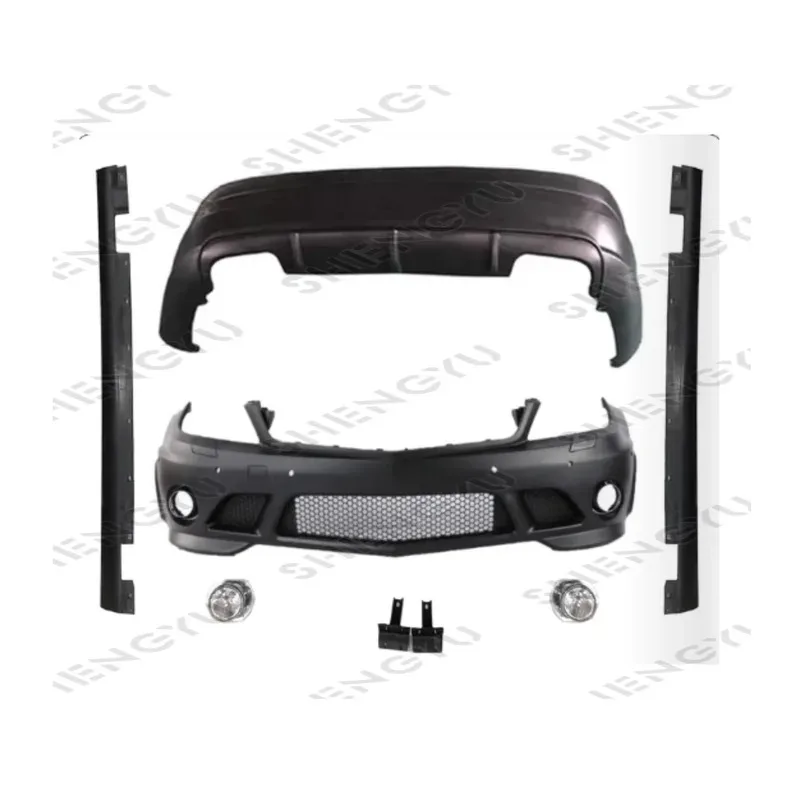 

Brand New Car Body System Modified for W204 2008-2011 Upgr to Style Car Bumpers Side Skirts