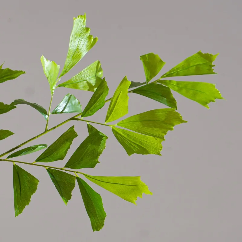 

Large Simulated Tropical Plant Fish's Tail Sunflower Potted Plant Interior Decoration Ornament