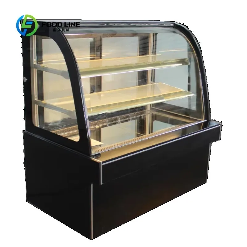 Customized Lockable Door Cake Display Refrigerator Secure Storage Equipment For Restaurant Bar Hotel Commercial Retail Use