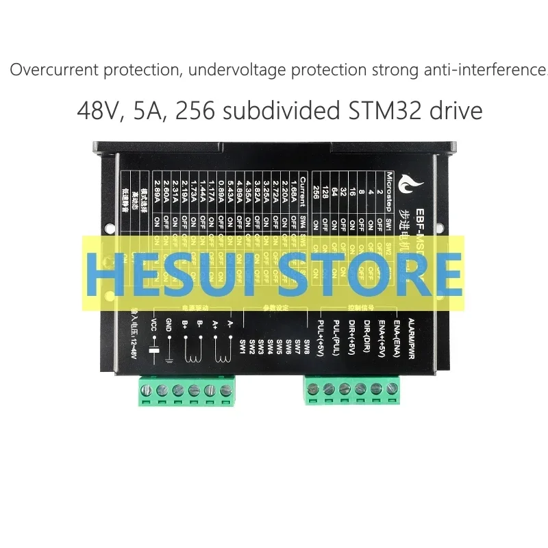 Wildfire BH-MSD4805 42 57 86 Two-phase Intelligent Stepper Motor Driver 128 subdivision 5A current