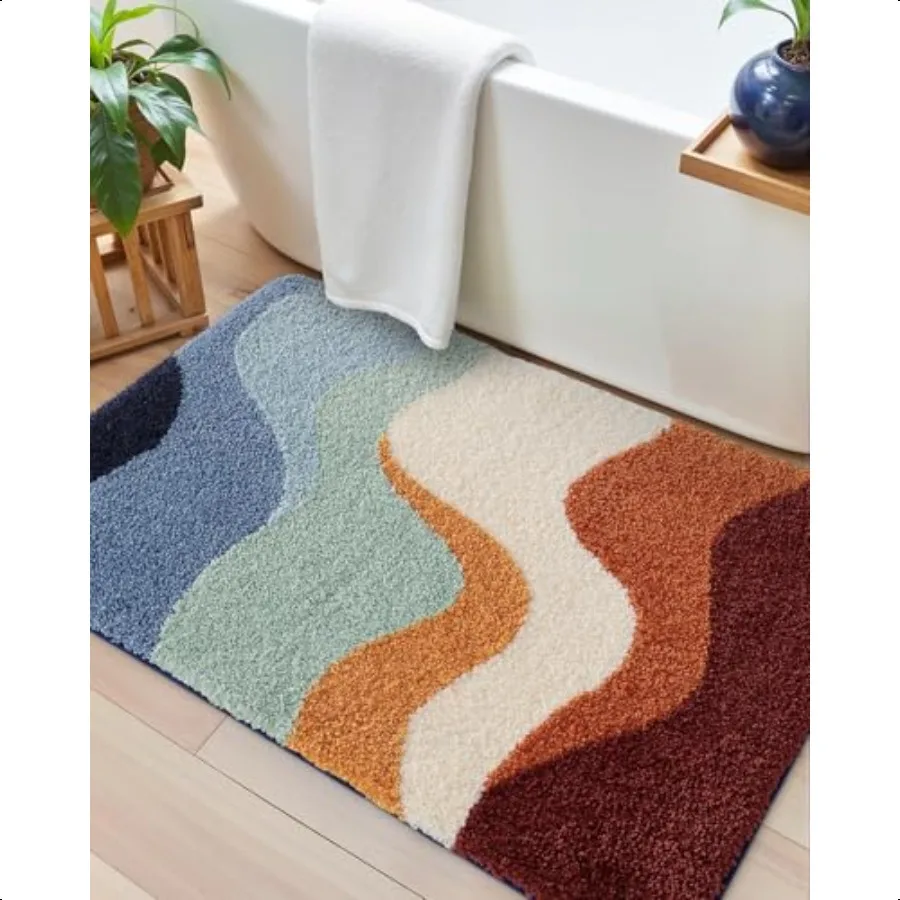 

Коврик для ванной комнаты Коврик для ванной 17x30 из микрофибры Ванная комната