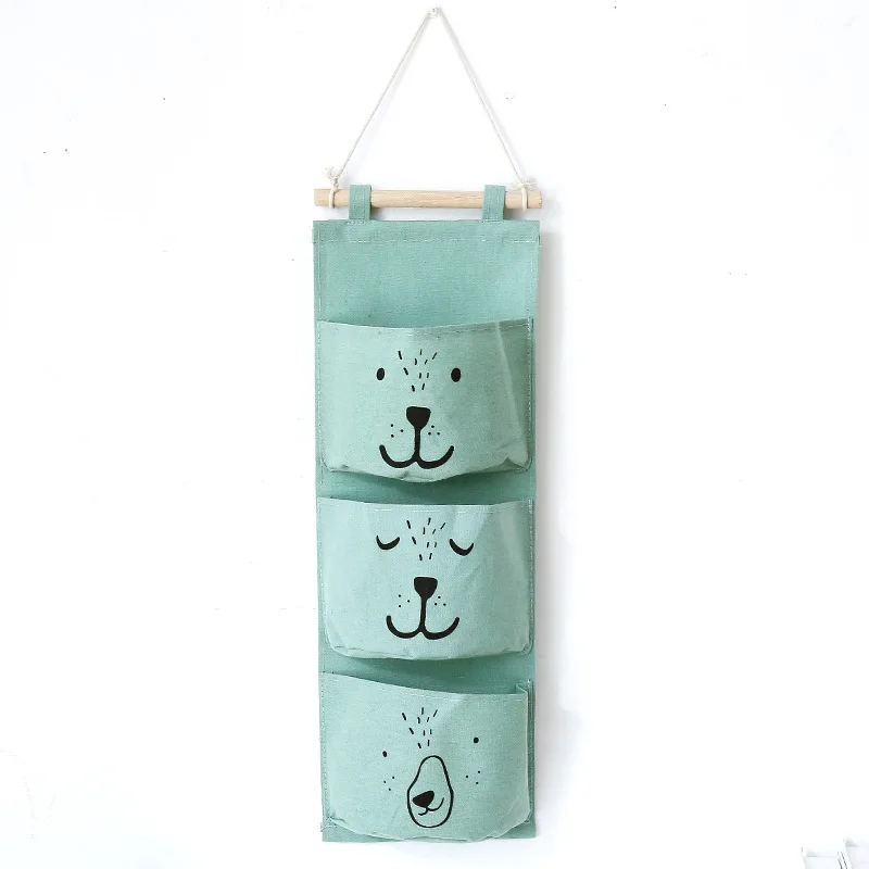 Wall Hanging Bathroom Bath Toy Bags Organizer Linen Closet Children Pouch for Baby Bath Toys Books Cosmetic Sundries