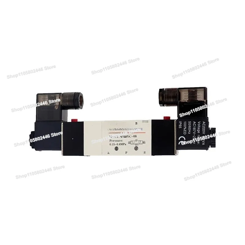 Standard Three-position Five-way 4V230-08 DC24V 4V230P Solenoid 4V230E Directional Valve 4V230C-08