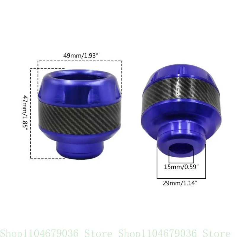 2x универсальная защита от падения мотоцикла из алюминиевого сплава, взрывозащищенные чашки для передней вилки, ползунки, аксессуары для защиты от столкновений