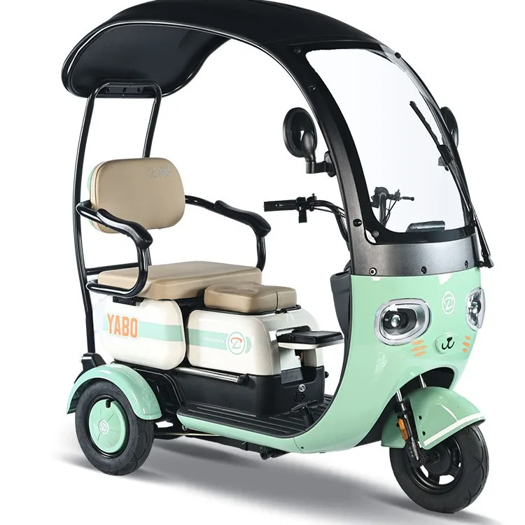 

2025 The Popular Recreational Electric Tricycle with Shed Will Pick Up and Drop Off Children