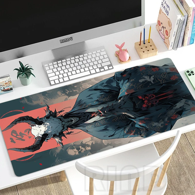 

Gamer Mousepad Death Mouse Pad Large Mouse Mats Natural Rubber Table Rug PC Desk Mat Popular Desk Pads 100x50cm Mousepads