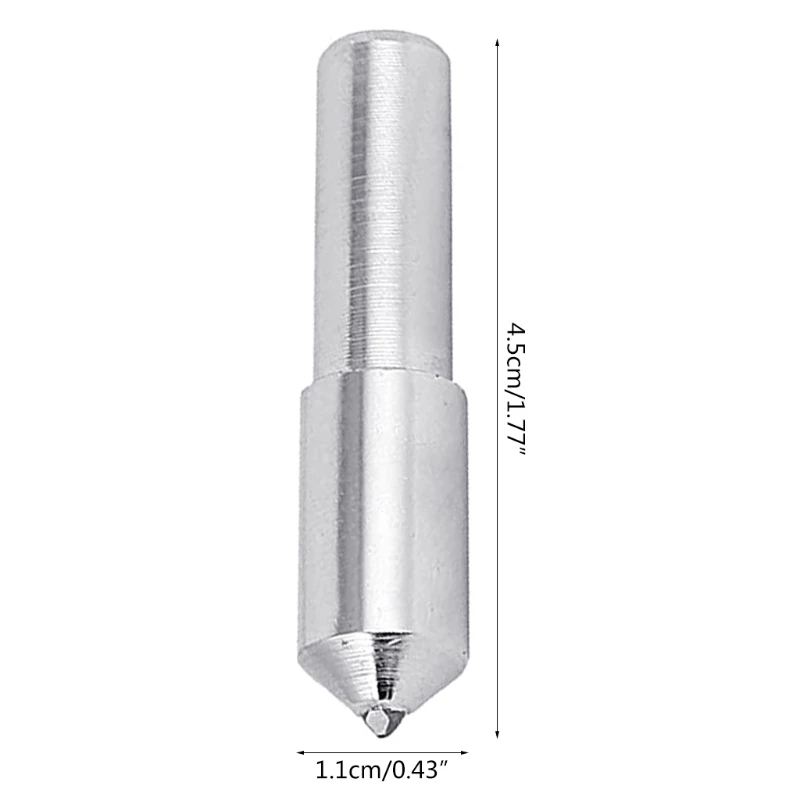 F92C Sharpador abrasivo do cortador para cômoda triângulo Roda redonda Grinder Stone Tool Moleting Pen