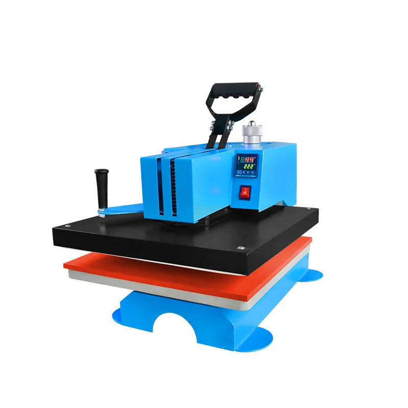 

Multifunctional Shaking Head Heat Transfer Machine High Pressure Manual Pressing Logo Collar Clothing Heat Transfer Machine