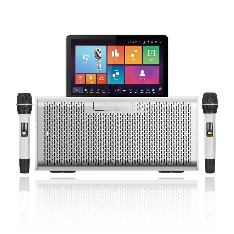 

Karaoke system wireless touch screen speaker