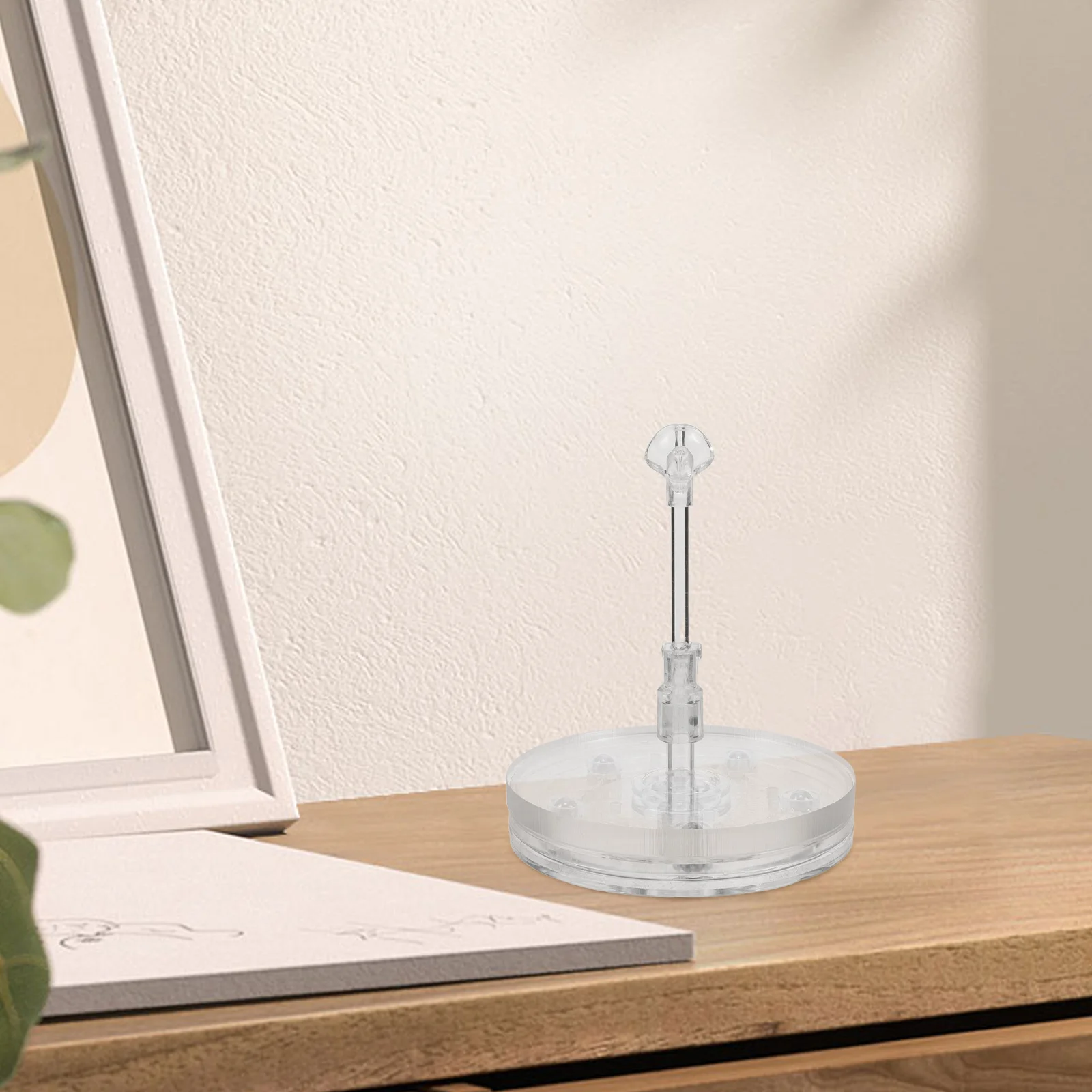 

Adjustable Acrylic Clear Human Figure Display Stand Holder Rotating 360 Degree Miniature Action Figures Support Stable Display