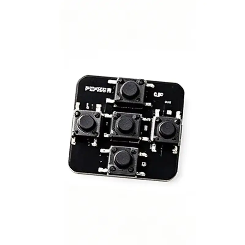 Foxeer FPV Camera Button Control Board with 5 Tactile Buttons Connecting Cables for FPV Freestyle Drone Repair Parts