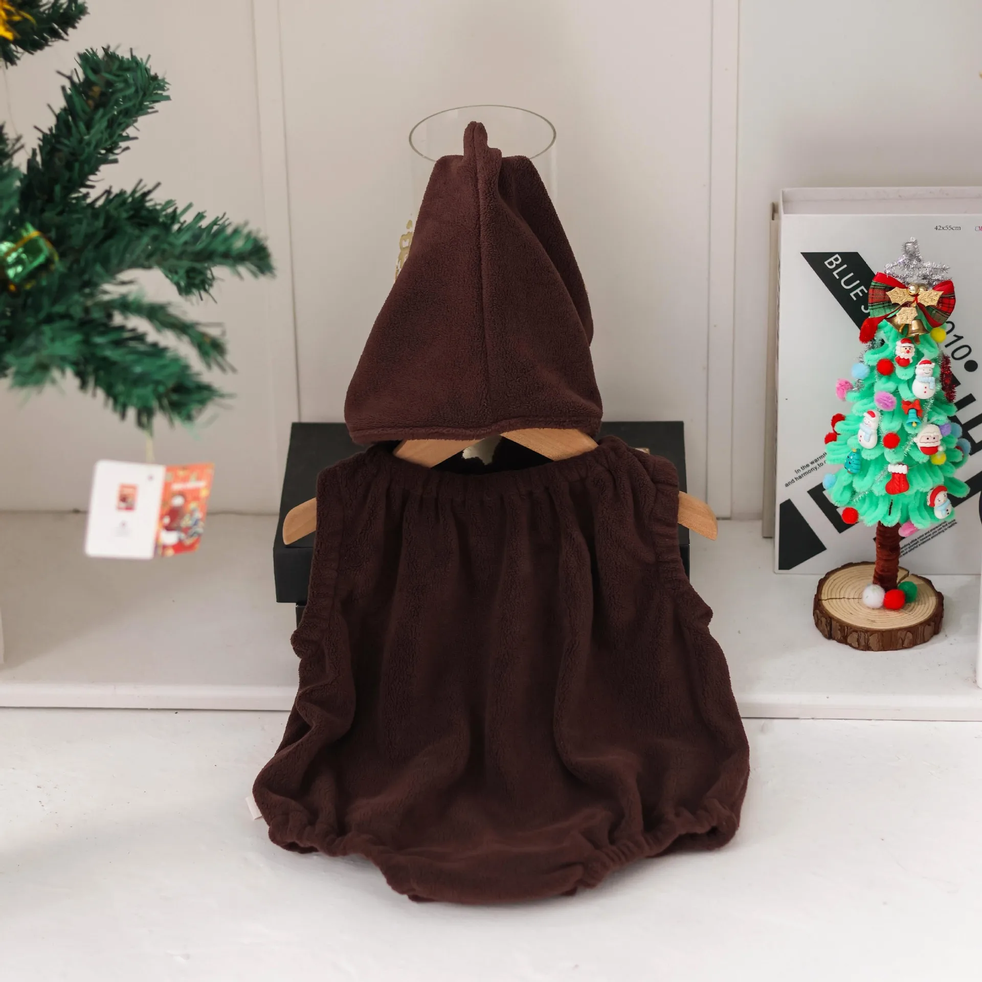 Weihnachten niedlichen Elf Party Neugeborenen Kleidung Hut 2 Stück bequem und weich 0-24m Jungen Mädchen Frühling Herbst Weihnachten Baby Overall – Detail 10