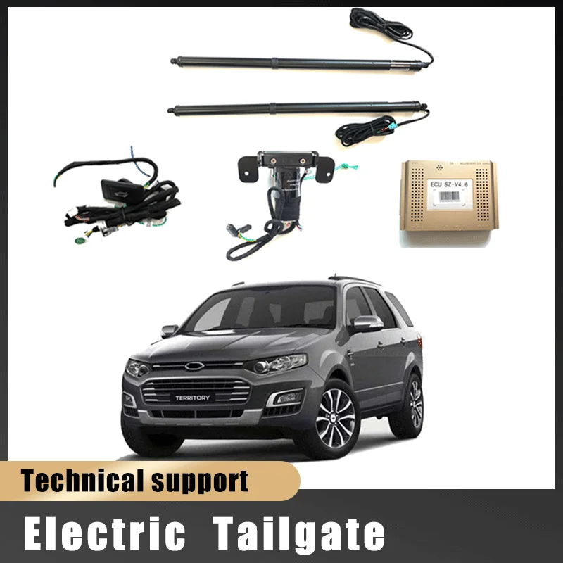 

Car Electric Tail Gate Lift Trunk Rear Door Assist System for Ford Territory 2018~2024 Original Car key Remote Control