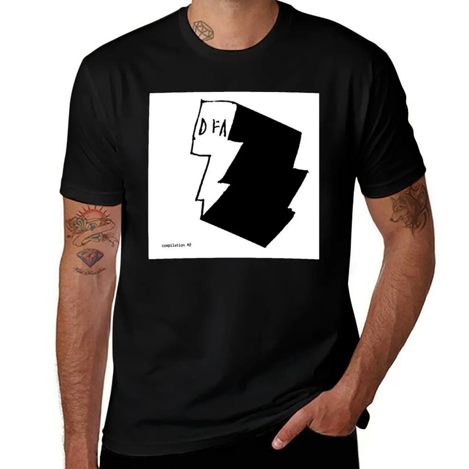 

DFA - DFA Compilation Vol. 2 album 2004 T-Shirt cotton t shirts man 100% t shirt man luxury t shirt man cotton T-shirt