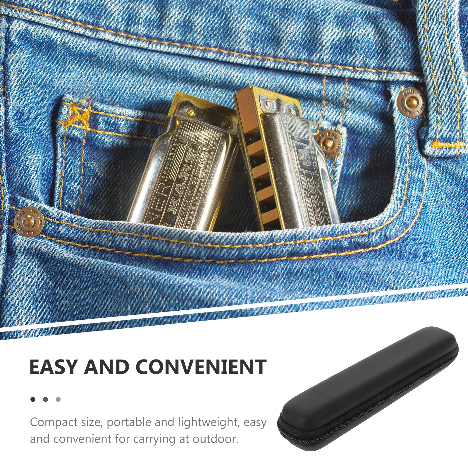 

Harmonica Storage Bag Bags Case Holder Scale Cases Oxford Cloth Travel
