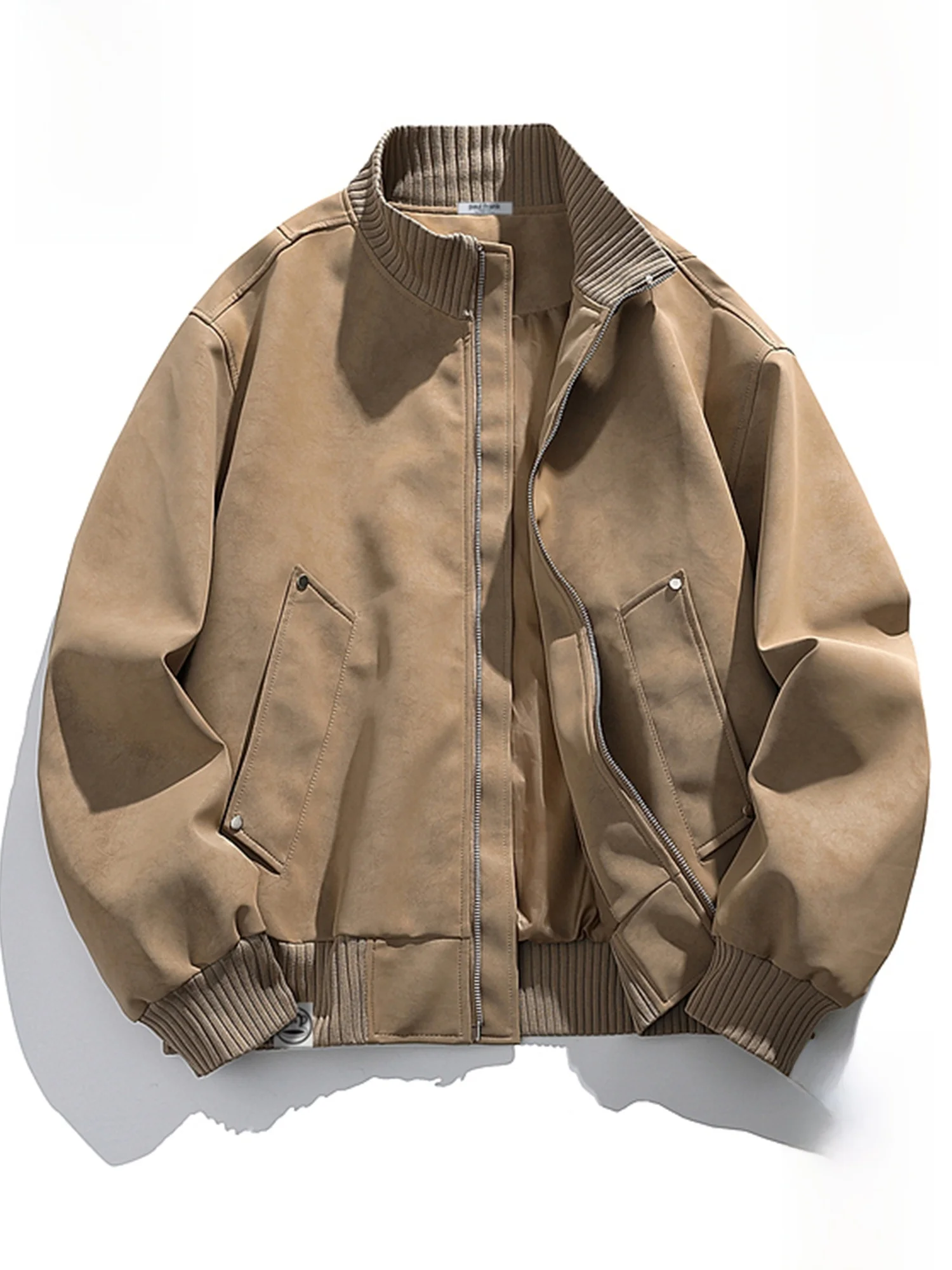 

Мужская зимняя повседневная рабочая куртка Paul Frank Monkey свободного кроя с флисовой подкладкой и воротником-стойкой, в стиле ретро, молодежная мода