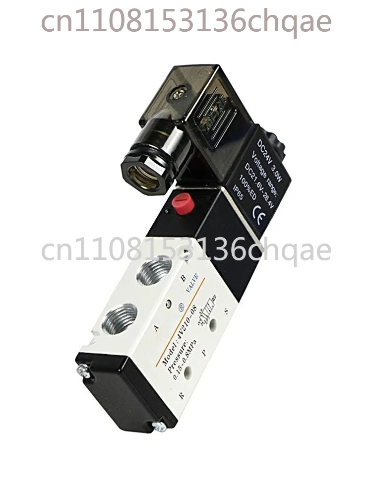 Solenoid pneumatic valve 4v210-08 220v reversing  coil control  / air / electronic valve 24V