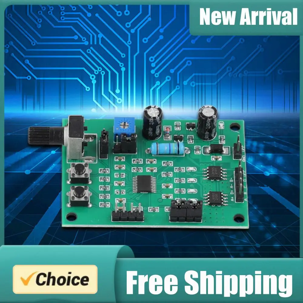 Stepper Motor Driver Module 2-Phase 4-Wire 4-Phase 5-Wire Step Motor Speed Controller Module DC 5V-12V Multi-Function for DIY