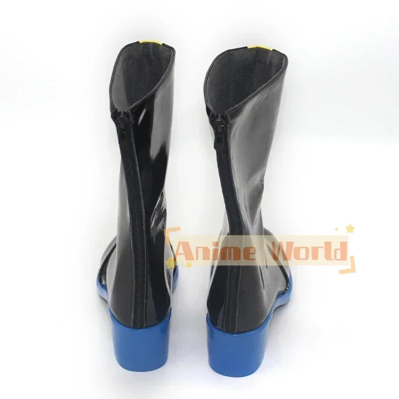 2023 Kaitoo Cosplay Schuhe Spiel PJSK Cosplay Requisiten Halloween Karneval Stiefel PU Leder Schuhe Nach Maß