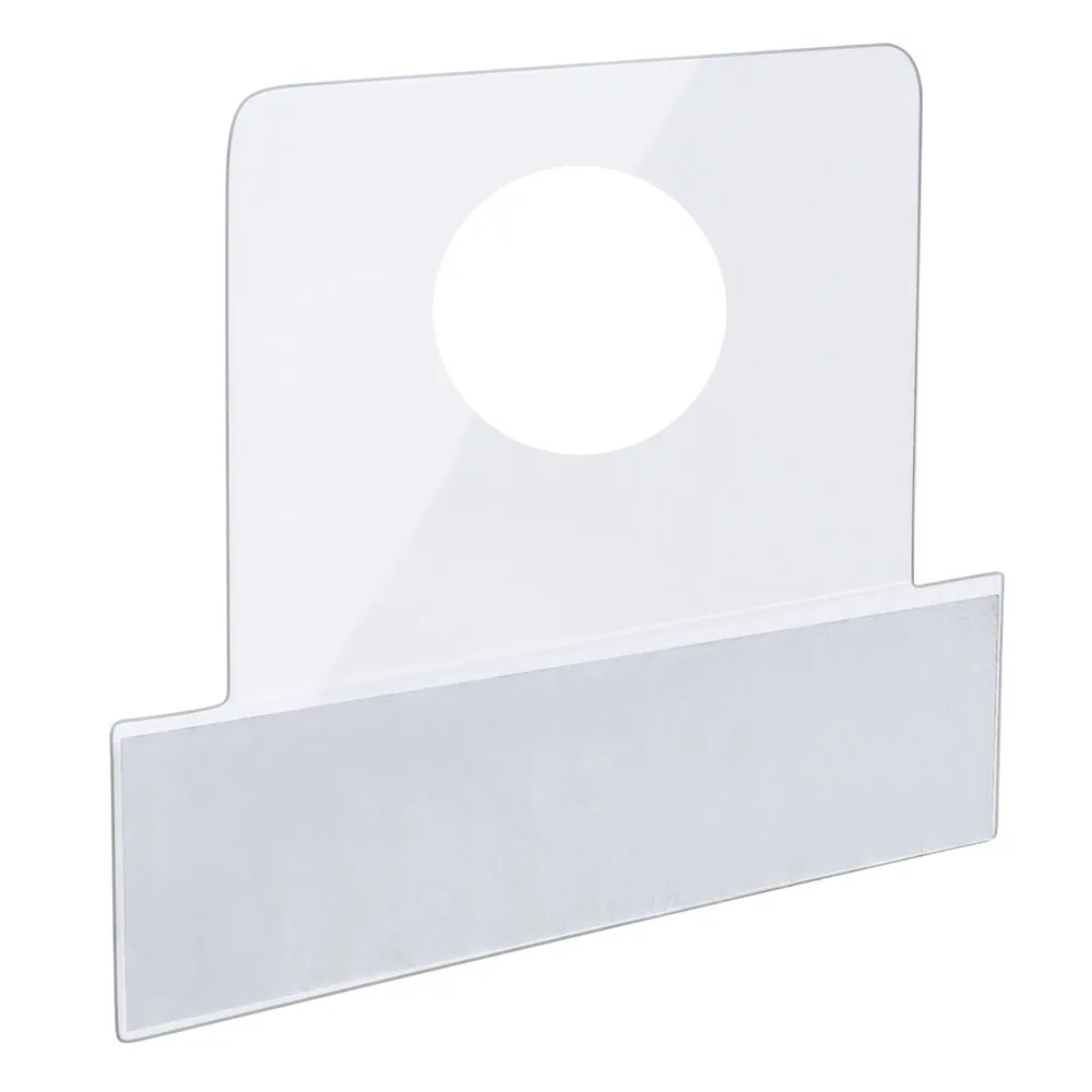 

300Pcs Self-Adhesive Plastic Hanging Tag Tear-resistant Round Hole Ring Binder Stickers Multi-purpose Durable Hole Punch Labels
