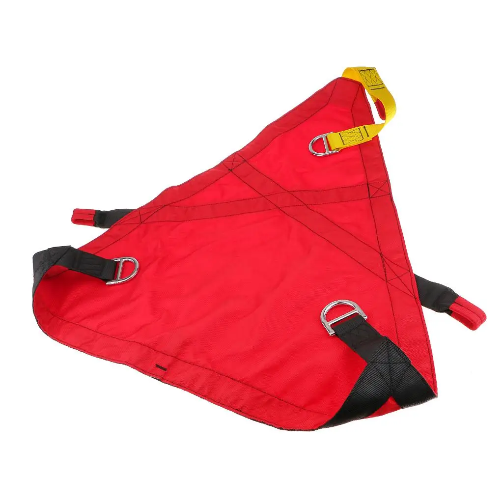 تسلق الصخور مثلث الإخلاء الجلوس تسخير السلامة، الأحمر