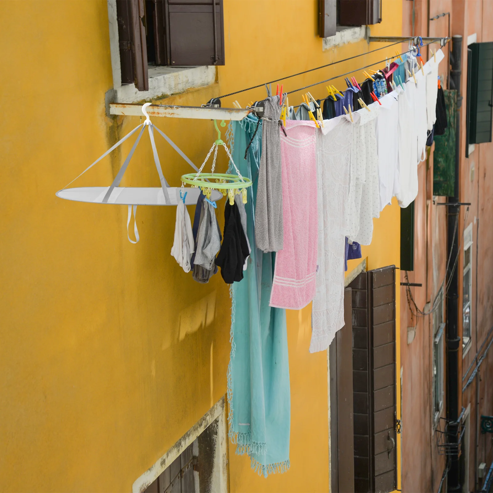 Clothes Rack Dry Laundry Air for Dryer Clothing Drying Clothes-drying Net