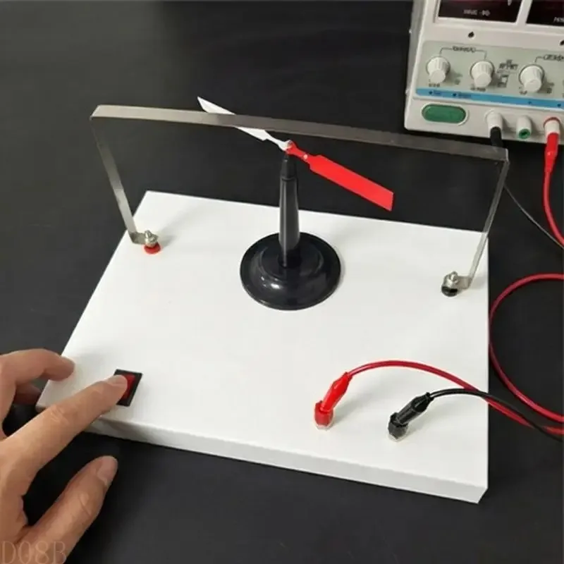 High School Physics Electromagnetism Teaching Instrument Oersted Experiment Device Airfoil Needle Detects Field Near Current