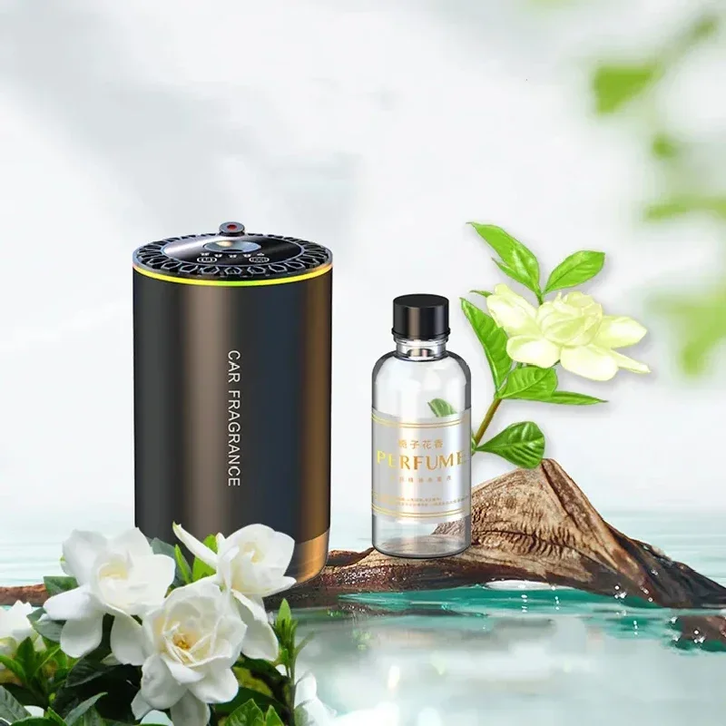Car Air Freshener Aroma Diffusers Air Humidifier Aromatherapy Machine With Colorful Fragrance Ultrasonic Scent  Essential Oil