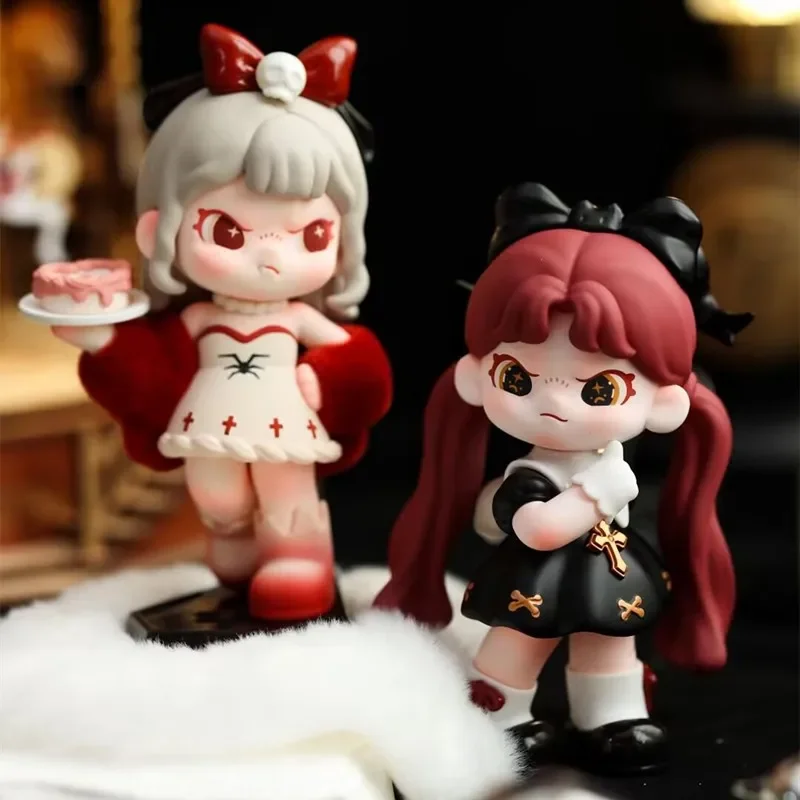 Dora uma série ideal mundial caixa cega saco surpresa brinquedos bonito anime figuras de ação modelo desktop kawaii presente aniversário coleção