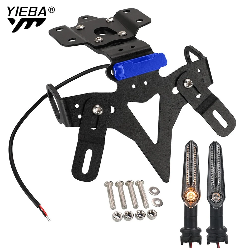 

Motorcycle license plate frame For Yamaha R7 MT 07 MT07 FZ-07 FZ07 2013-2014-2015-2016-2017-2018-2019-2020-2021-2022-2023 2024