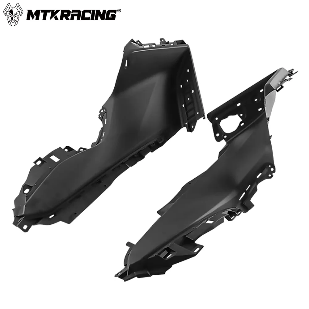 MTKRACING Foot pedal side panel For YAMAHA TMAX 560 2022-2025 Left and right foot pedals on the upper board protective board