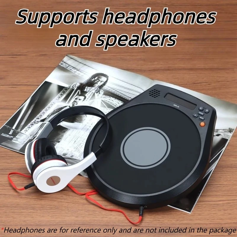 12 Inch Silent Drum Beginners Practice Mute Drums Set  Portable Digital Electric Drum Adult Children Versatile Electronic Drums