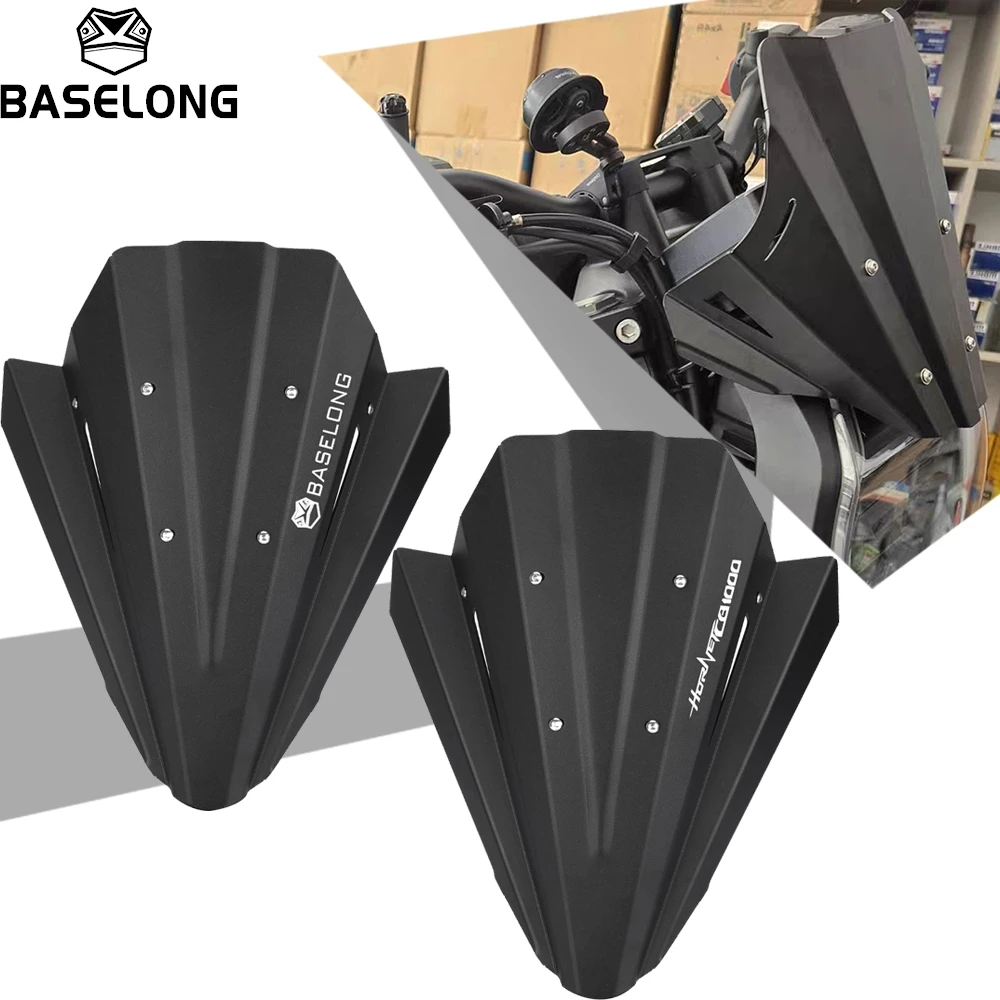 Fits For Honda CB1000 Hornet CB 1000 HORNET 2025-2026-2027 Motorcycle Black Windshield Wind Deflector Sport Windscreen Visor
