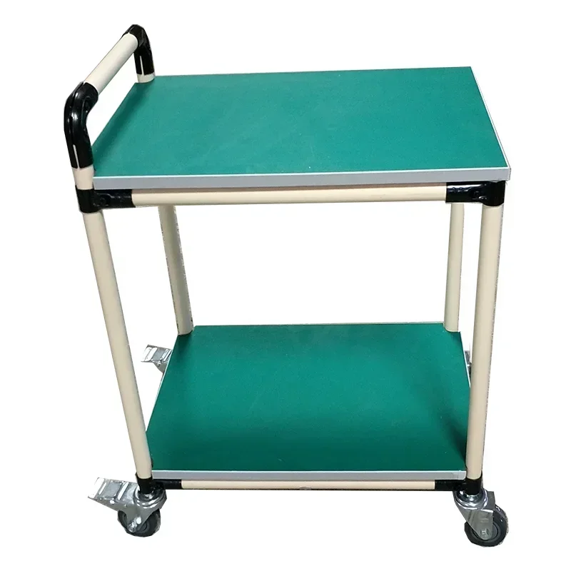 

Anti-static turnover lean tube trolley multi-layer material rack sorting multi-functional work cart