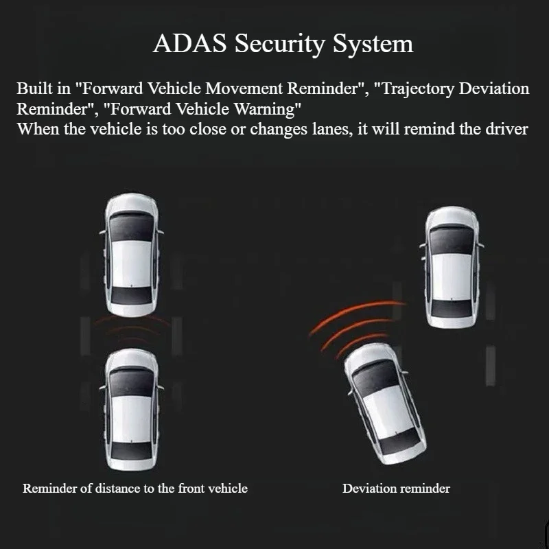 XZY USB Android Car Navigation Large Screen HD Dash Cam With Low Light Night Vision ADAS Driving Recorder