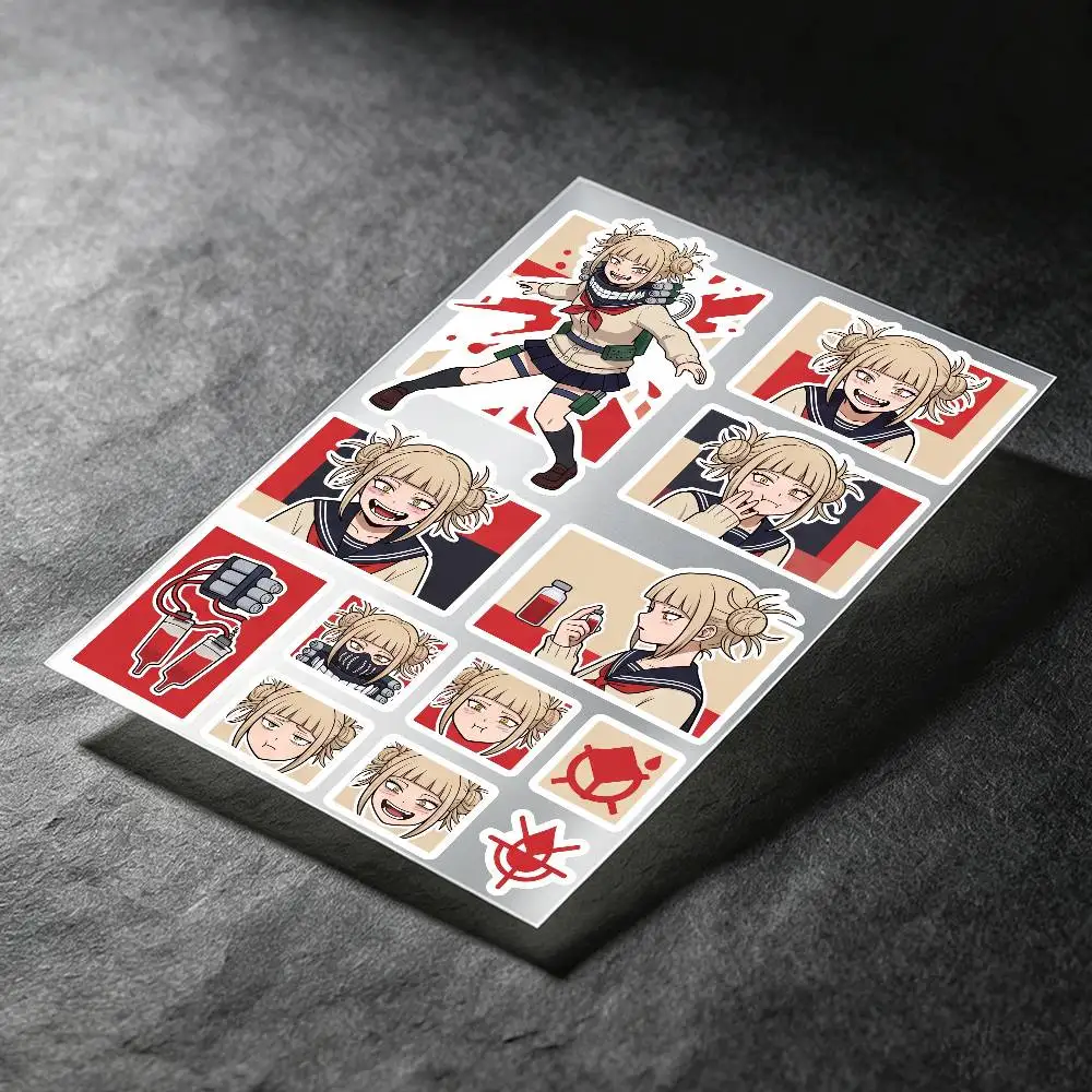 Toga Himiko Anime Stickers Auto Body Bumper Windows Motorcycle Laptop Walls Vinyl Decal Car Tuning Accessories