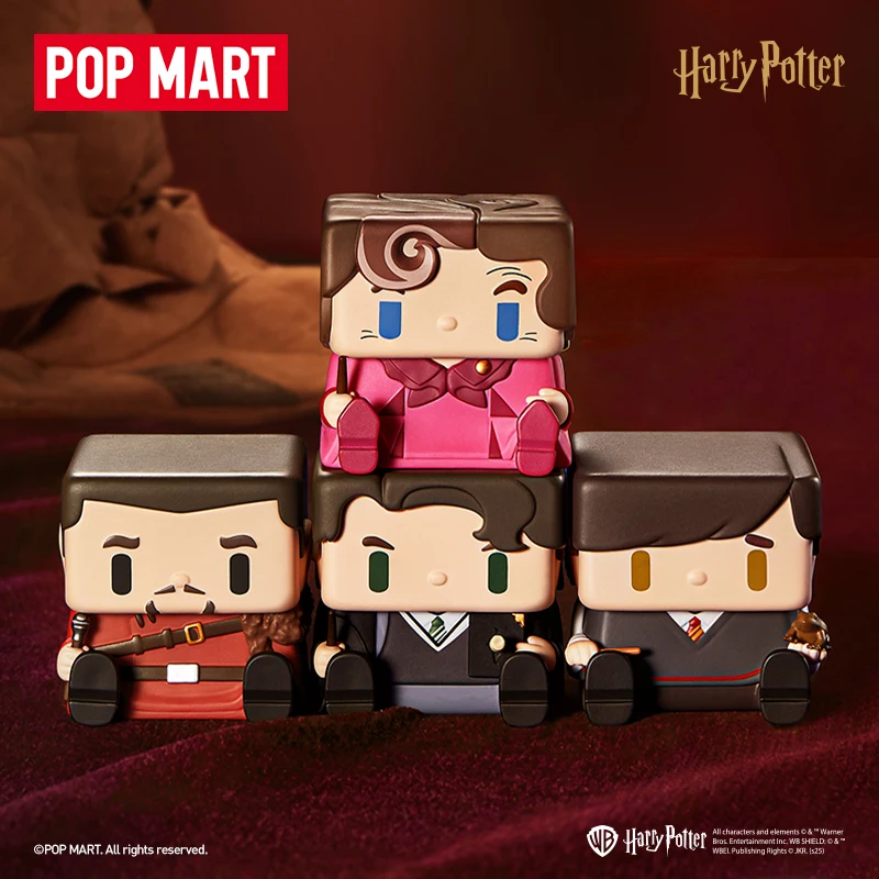 Genuine Pop Mart Harry Potter Pop Cube-1 Series Figurine Blind Box Toy Gift Decoration Birthday Gifts For Girls Fashionable Gift view 3