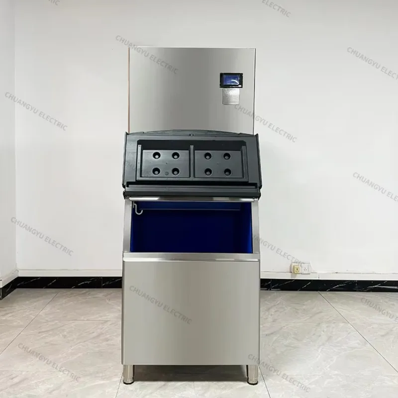 Customized Convenient Small Commercial Milk Tea Shop Ice Cube Manufacturing Machine