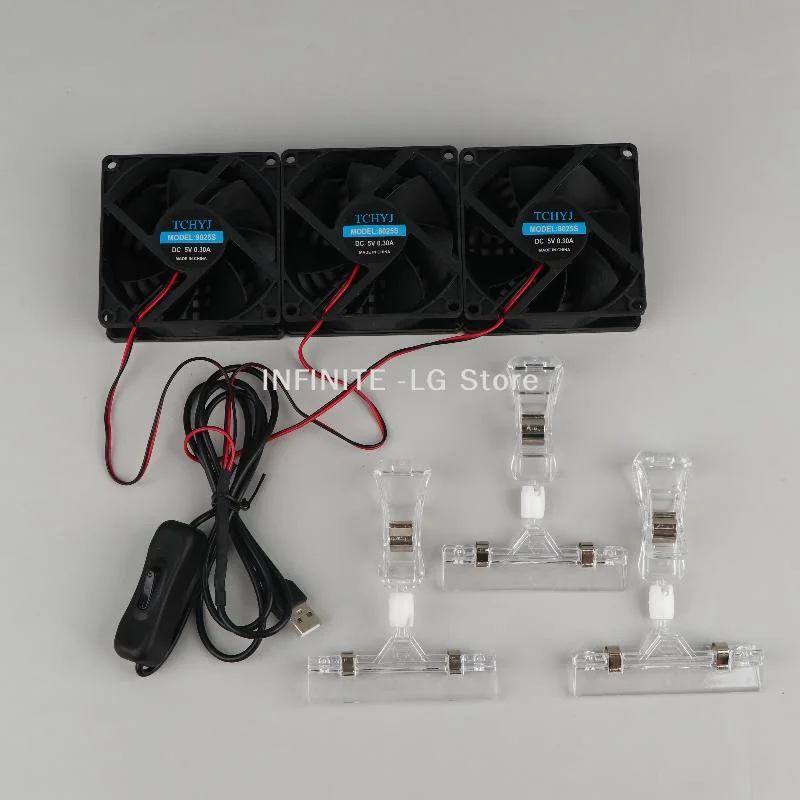 Adjustable Angle Aquarium Cooling Fan Variable Speed USB Fish Tank Fan Fast Cooling Quiet Fish Tank Cooler Reptile Terrarium