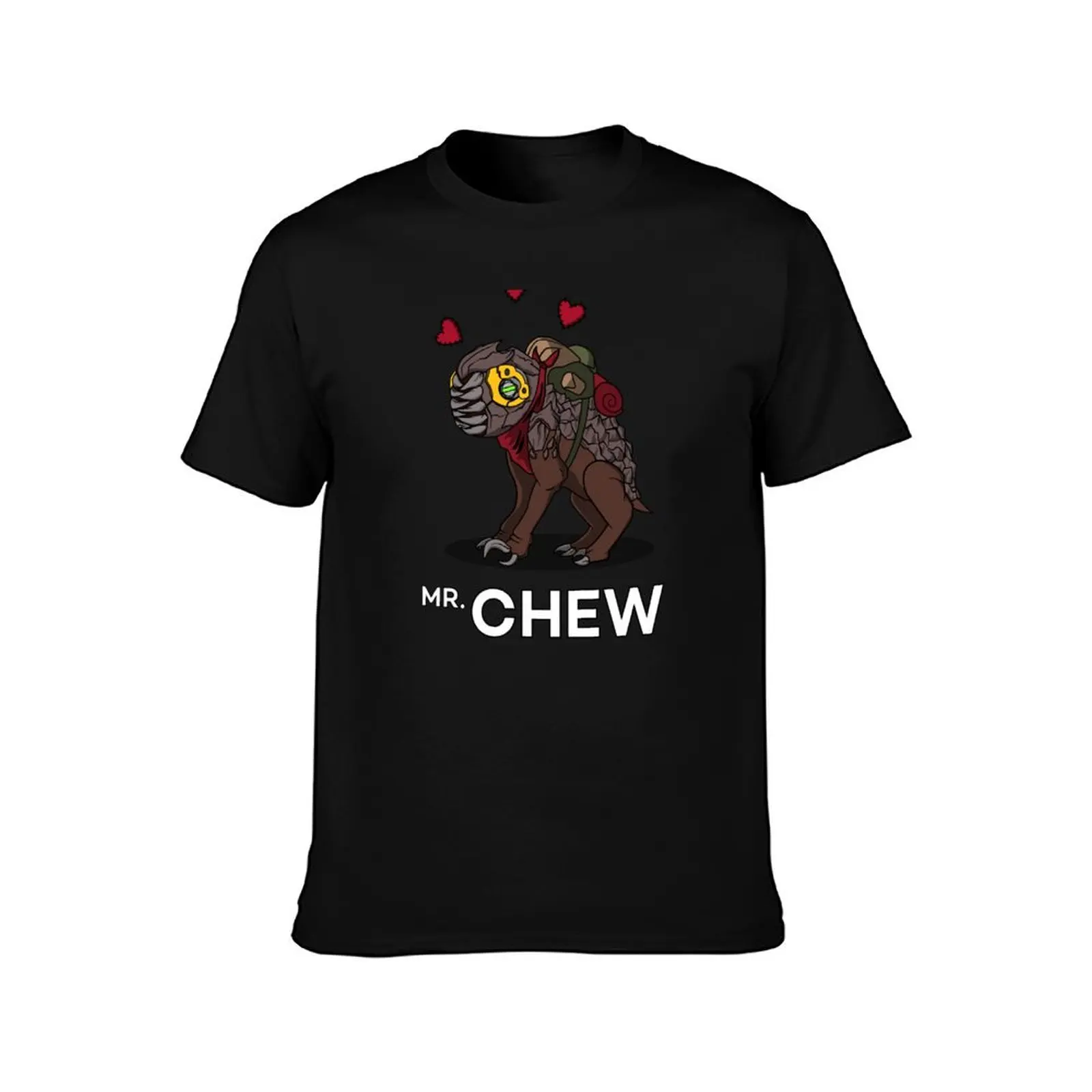 Mr, Chew T-Shirt Fashion Casual Short Sleeve Top T-Shirt