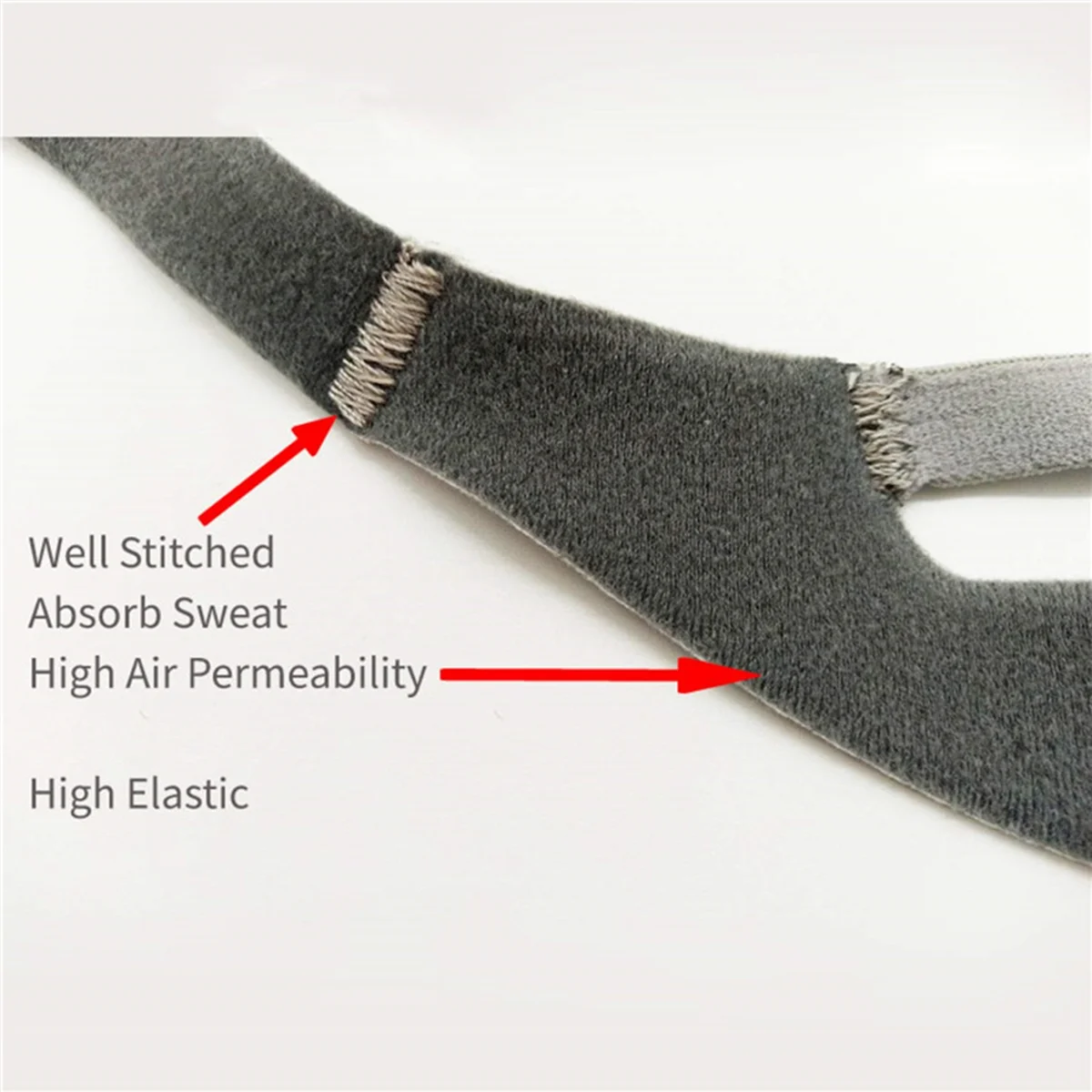 FZFZ 5X 人工呼吸器ヘッドバンド ヘッドギア CPAP/BiLevel マスク鼻枕用