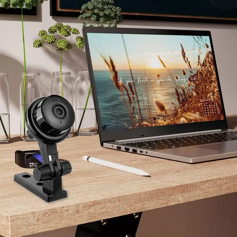 Mini Câmera IP sem fio Home Security, 1080P, Rede, Monitor de Bebê, Monitor de Bebê, Visão Noturna, Wi-Fi, V380