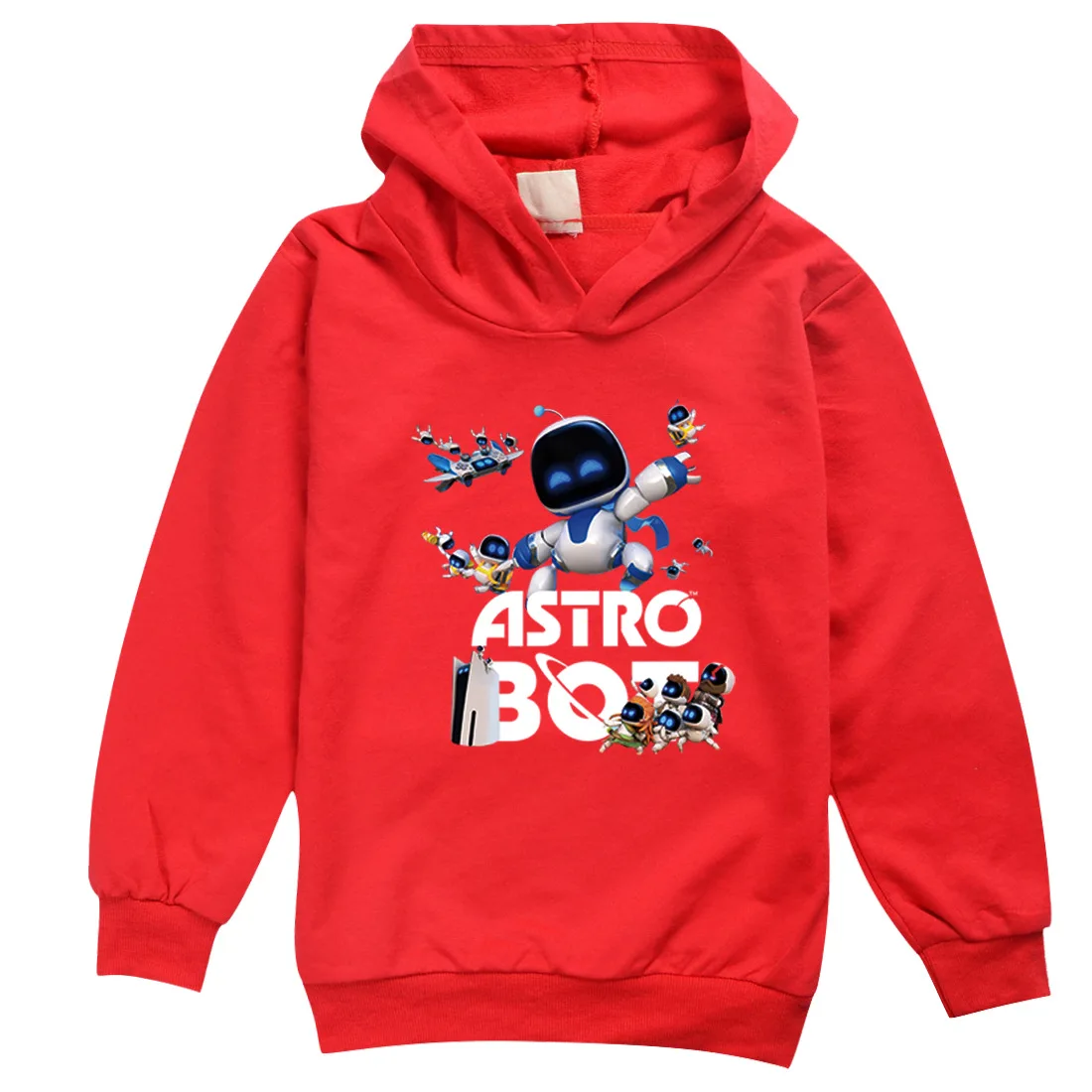 Spiel Astro Bot Hoodie Kinder Comic Kleidung für Teenager Mädchen Pullover Langarm Mäntel Jungen Weiche Stoff Oberbekleidung Kinder Kleidung