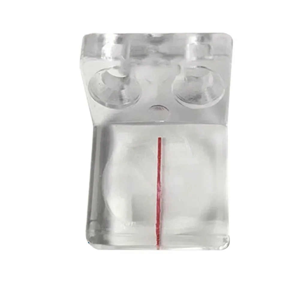 

Magnifier For Saw Edge Banding Machine Woodworking No Fixing Screws Plastic Material Positioning Tool Red Color