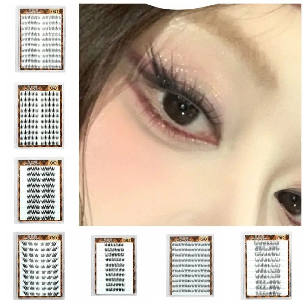 Faux cils moelleux, bricolage, longue durée, auto-adhésifs, outils de maquillage réutilisables, sans colle, pour femmes