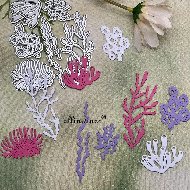 Seabed aquatic plants Metal Cutting Dies Stencils For DIY Scrapbooking Decorative Embossing Handcraft Die Cutting Template