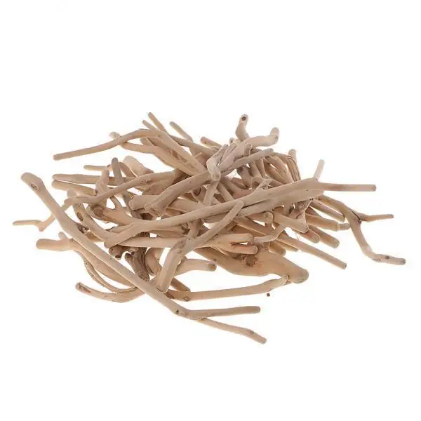 6x Mixed Driftwood Branches for Sea Crafts And Wreaths - 80-190mm