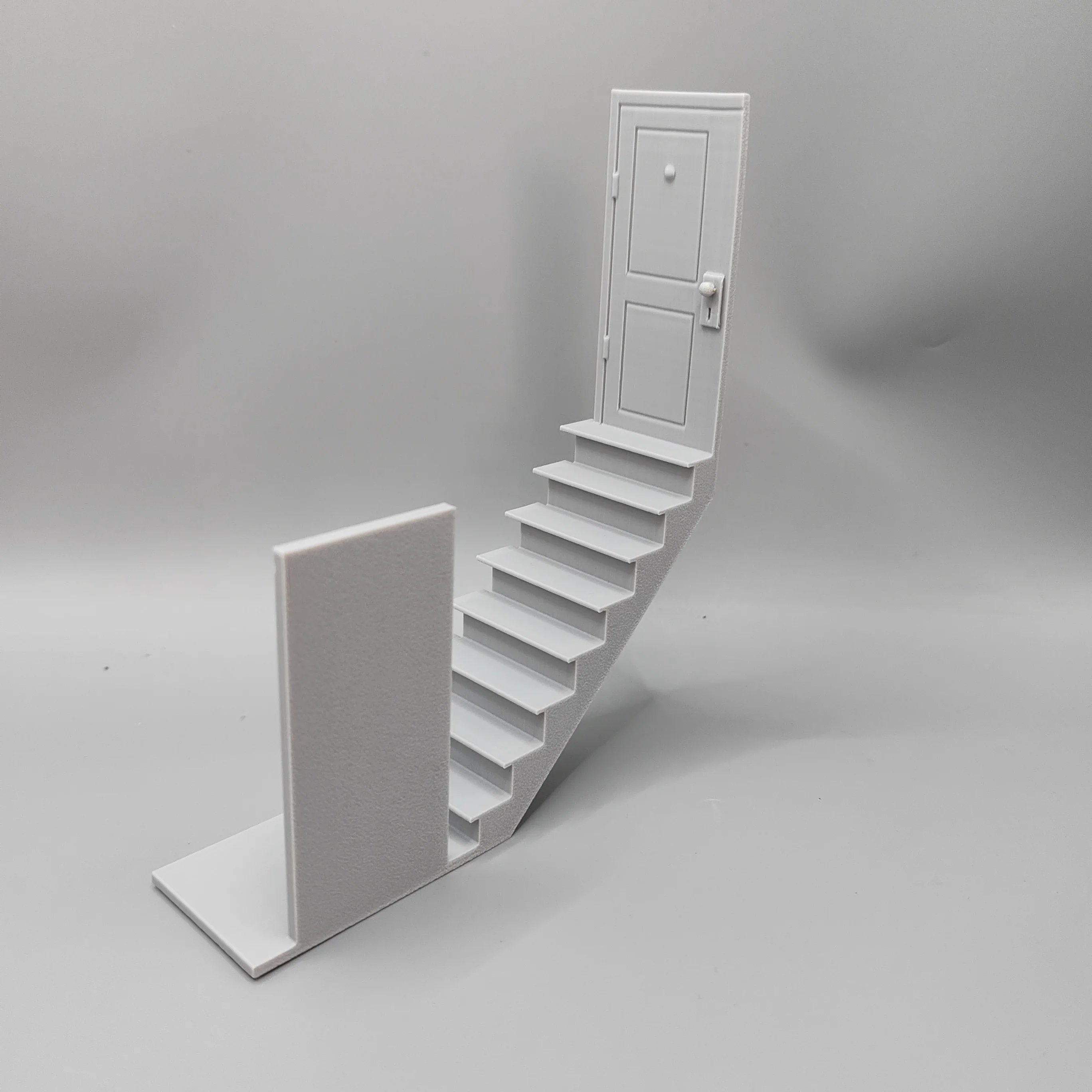Miniature Door Staircase for Diorama & Dollhouse Scenes