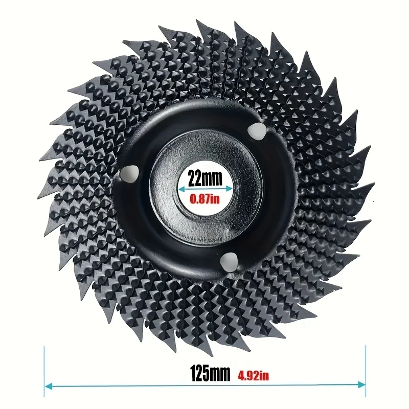 125mm Grinding Disc Polishing Wheel - Spike Disc For Woodworking & DIY Projects.