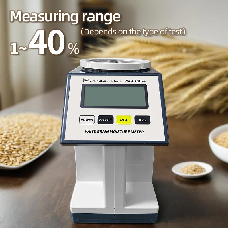 Paddy Wheat Corn Bean Rapeseed Vegetable Seed Water Moisture Content Tester Analyzer Grain Moisture Meter Tester